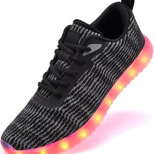 Light Up Shoes Unisex LED Sneakers USB Charging for Parties Nightclubs